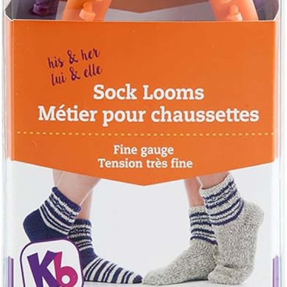NWT Sock Loom —-DIY activity!